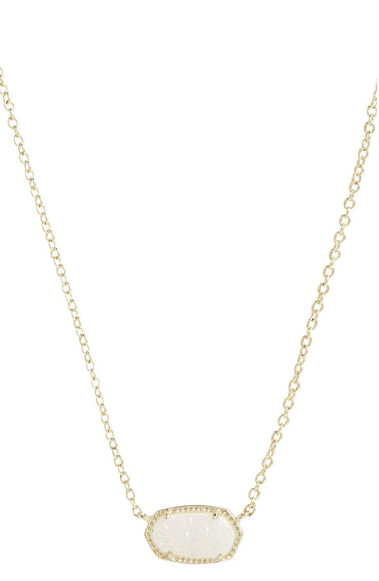 Kendra Scott Elisa Pendant Necklace, Main, color, Iridescent