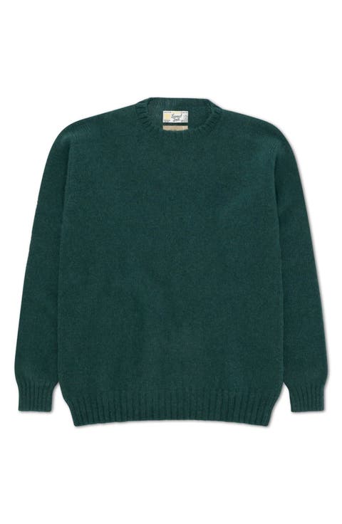 Shetland Crew Neck Sweater