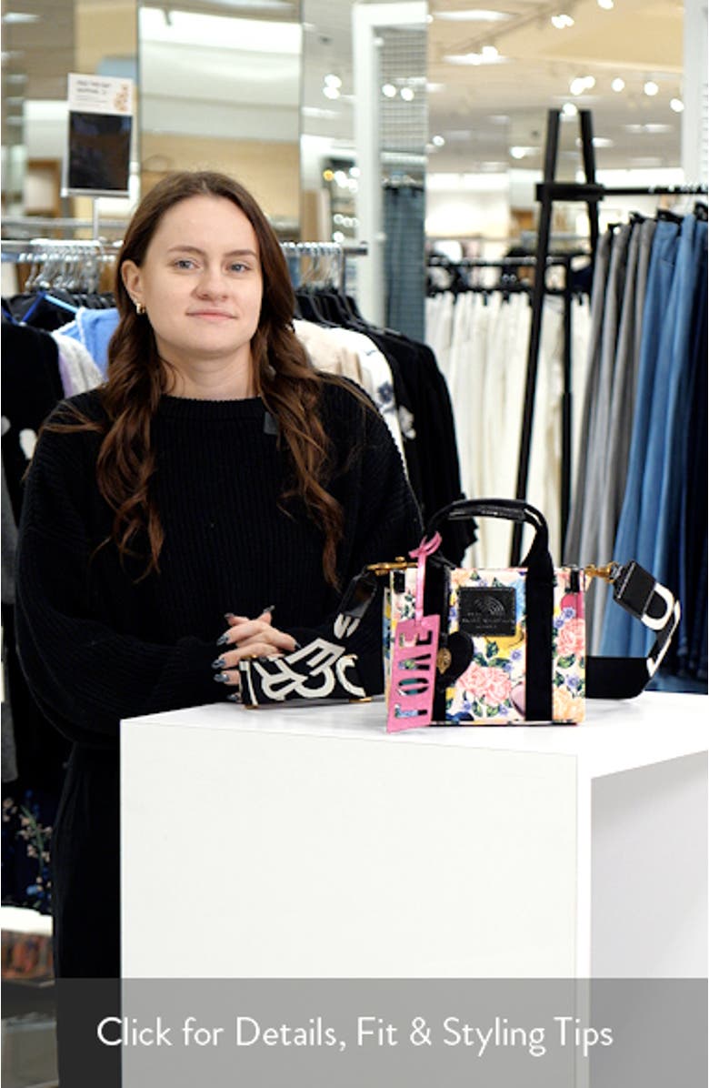 Extra Small Southbank Floral Canvas Tote, sales video thumbnail