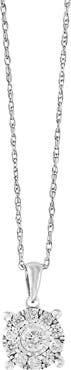 EFFY Sterling Silver Diamond Pendant Necklace