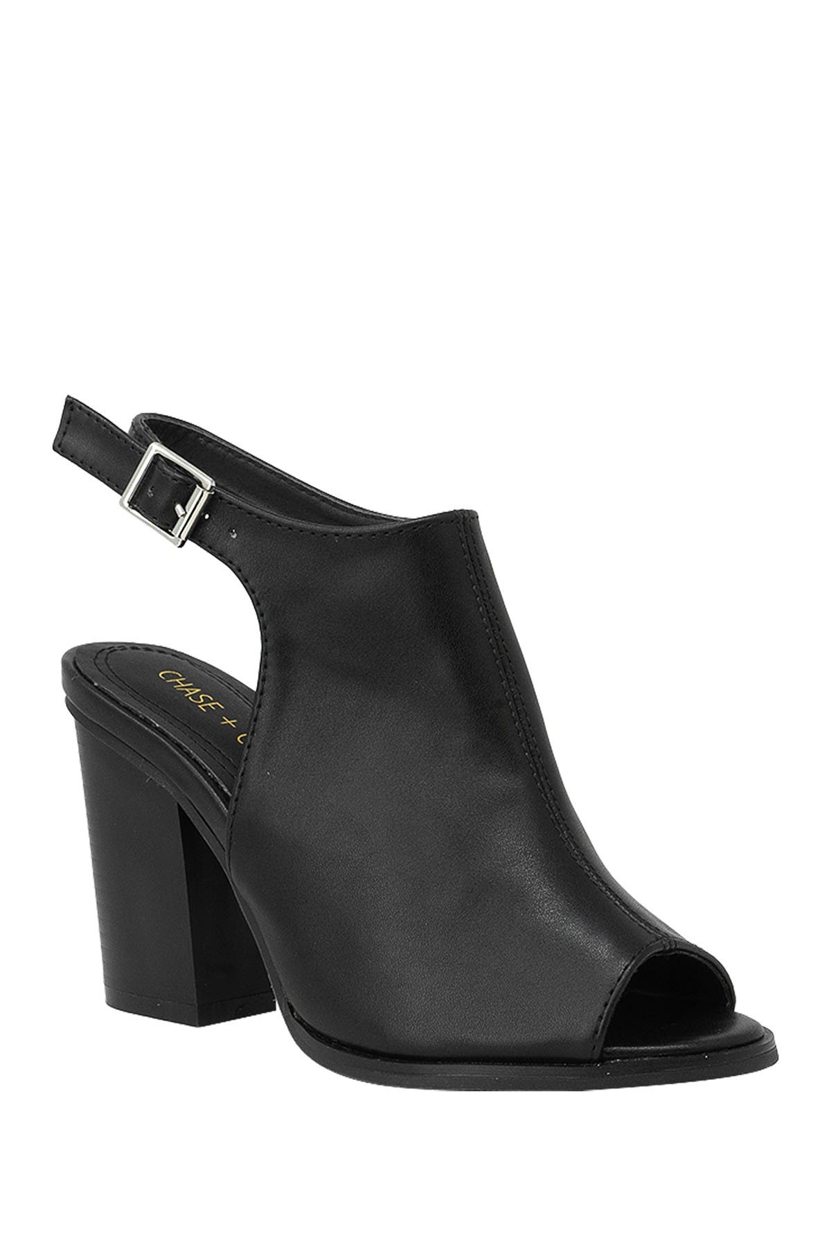 CHASE AND CHLOE Willy Peep Toe Sandal, Main, color, 