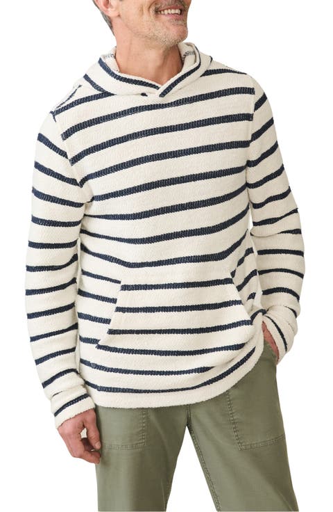 Whitewater Stripe Organic Cotton Hoodie