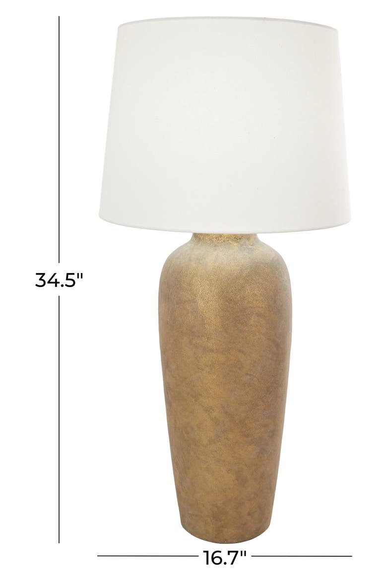 Brown Table Lamp, Alternate, color, BROWN
