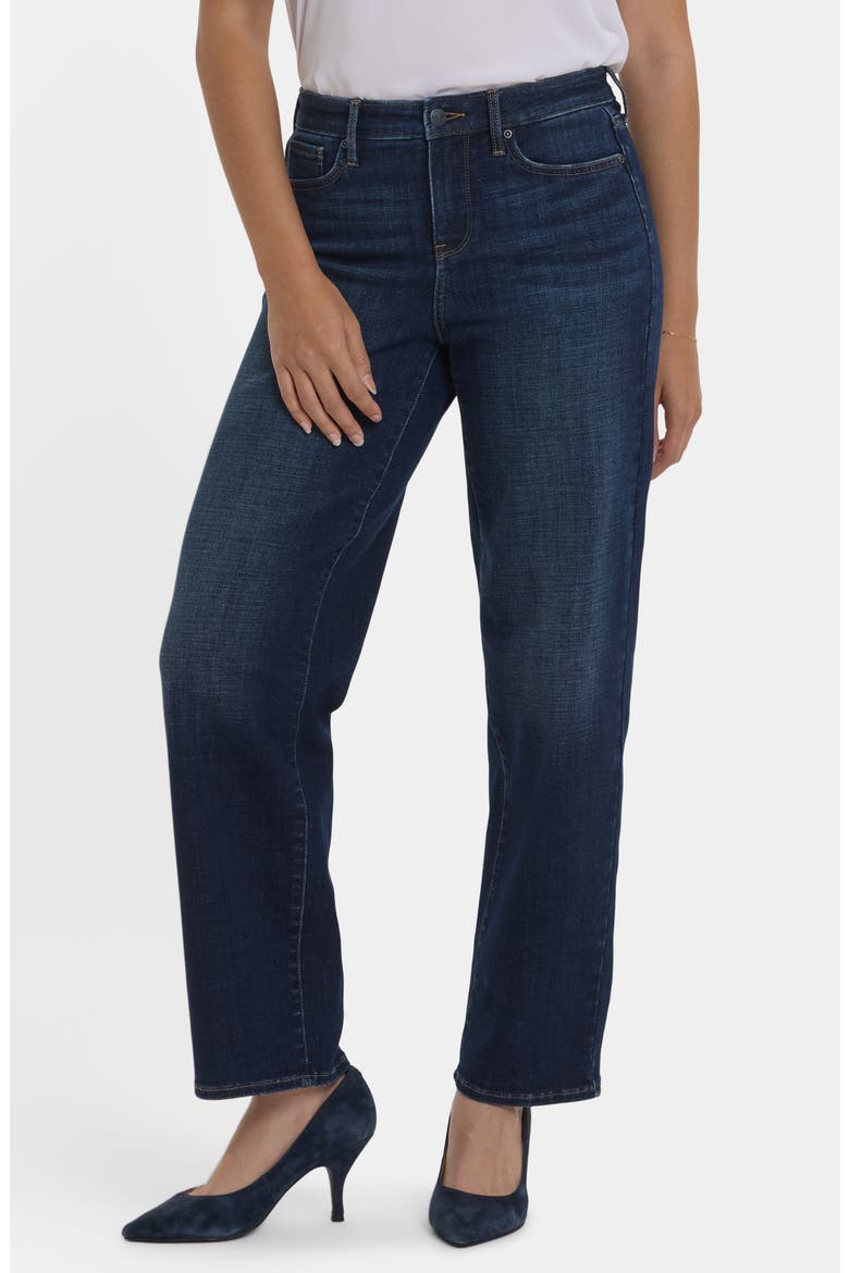 Jemma High Waist Barrel Jeans, Main, color, NIGHT SKIES