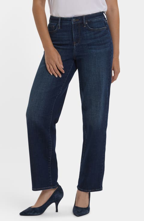 Jemma High Waist Barrel Jeans (Night Skies)
