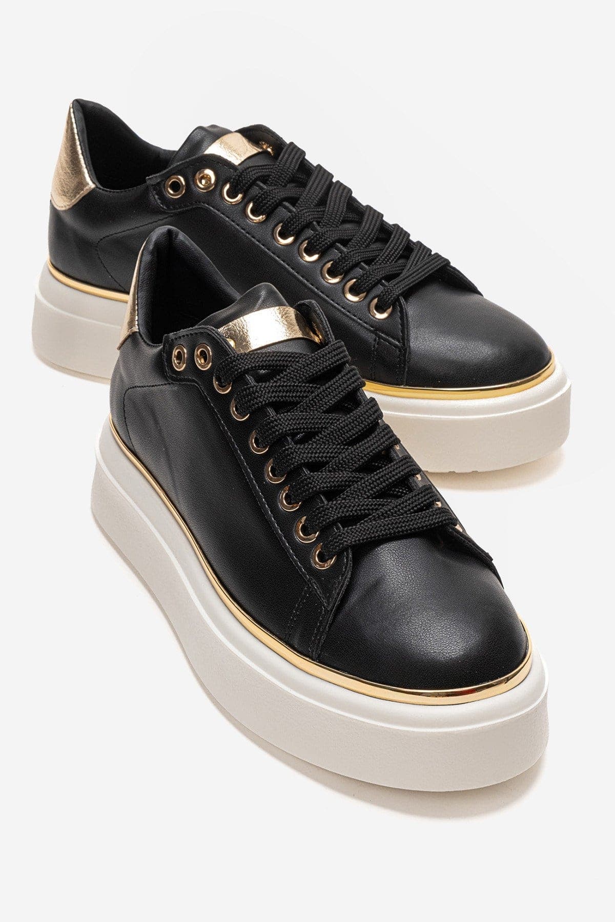 Prologue Shoes Borena Platform Sneaker, Main, color, Black