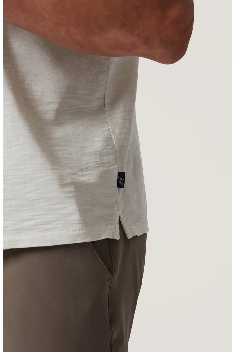 Slub Cotton Henley, Alternate, color, IVORY
