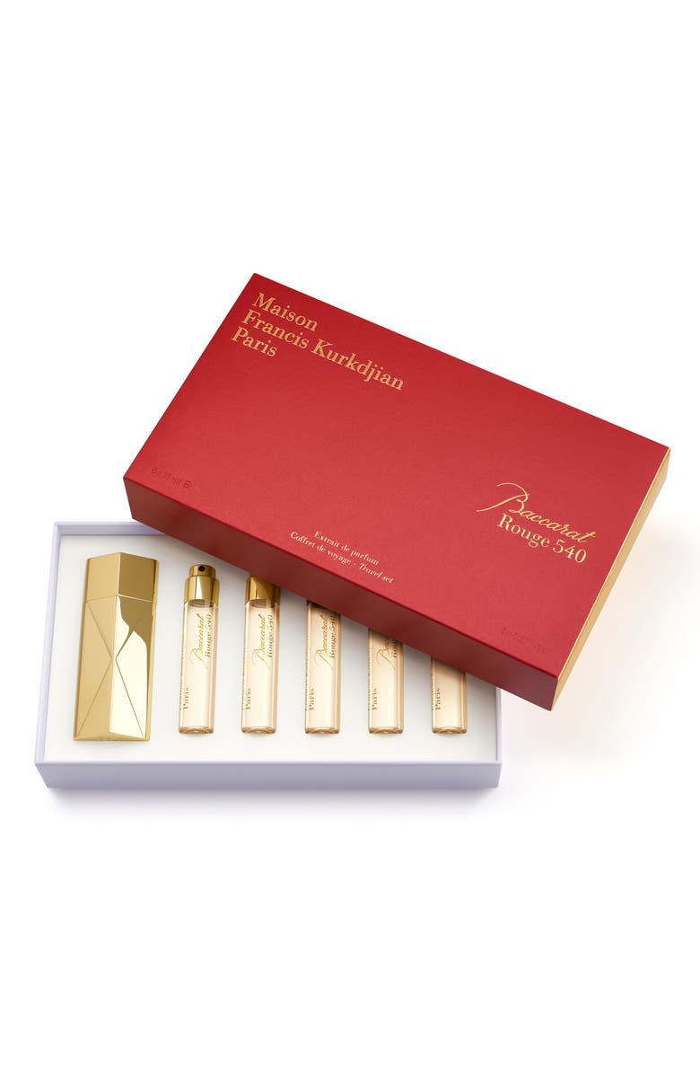 Maison Francis Kurkdjian Baccarat Rouge 540 Extrait de Parfum Travel Fragrance Set, Main, color, 