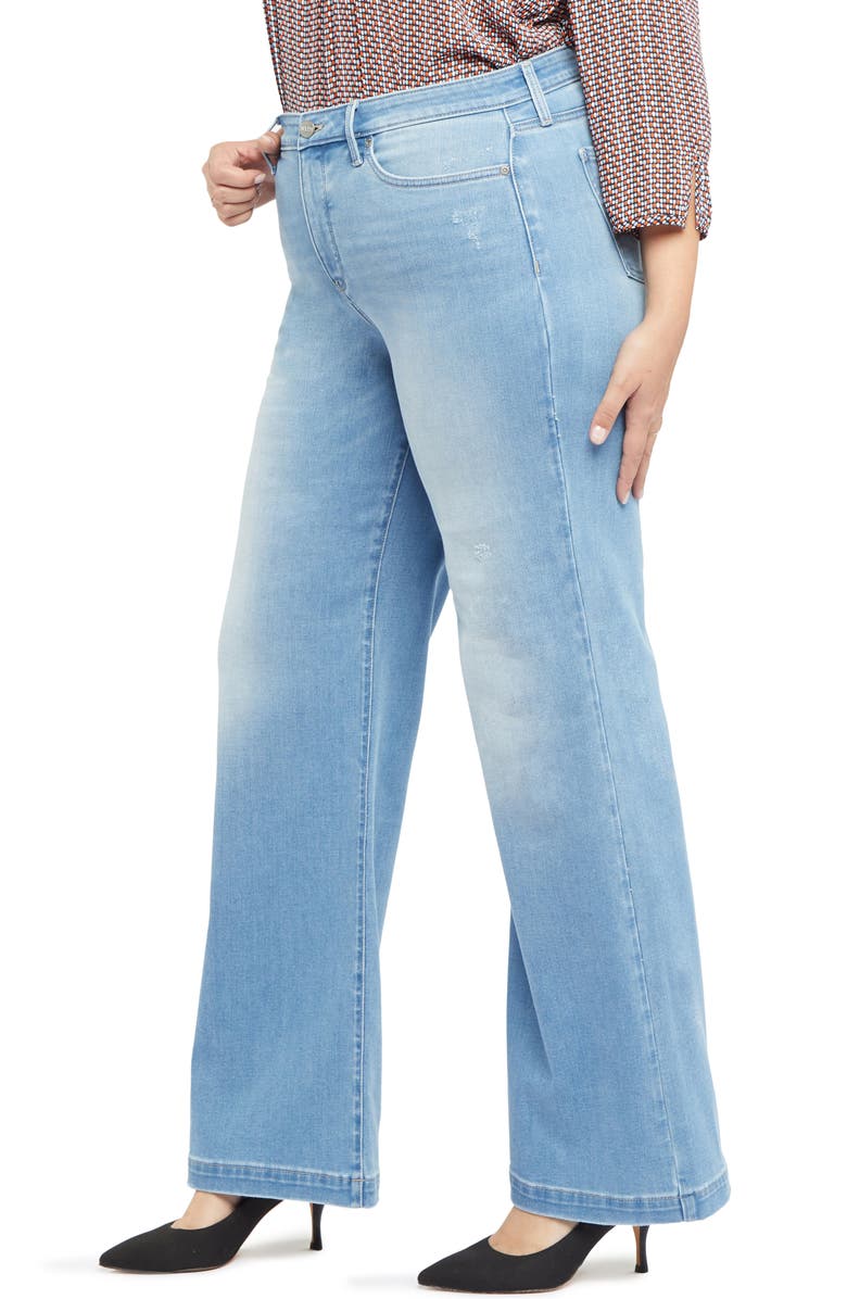 NYDJ Teresa Ankle Wide Leg Jeans, Alternate, color, 