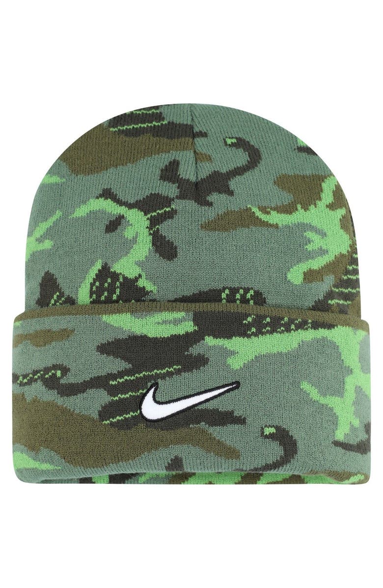 Nike Men's Nike Camo Penn State Nittany Lions Veterans Day Cuffed Knit Hat, Alternate, color, 