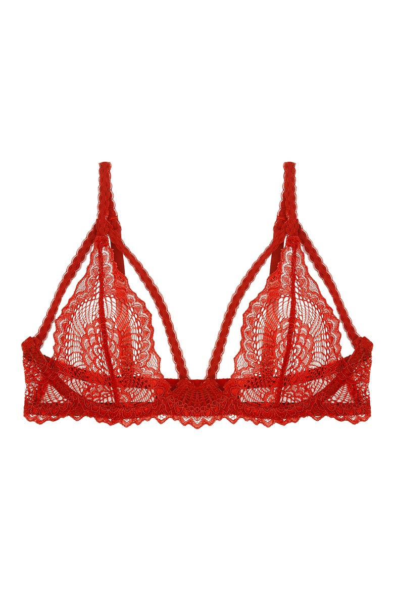 Natalia Underwire Bra, Alternate, color, SCARLET