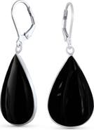 BLING JEWELRY Sterling Silver Teardrop Earrings