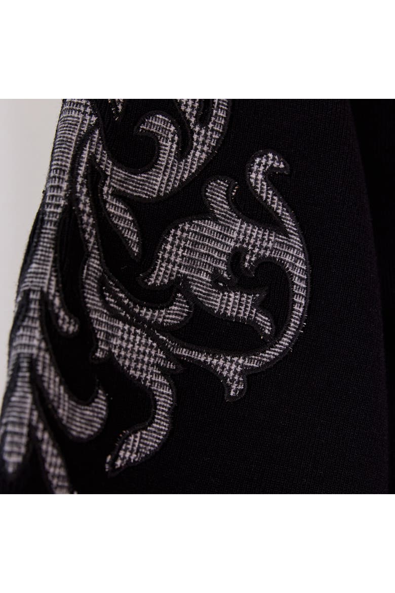 Geri Top, Alternate, color, Black
