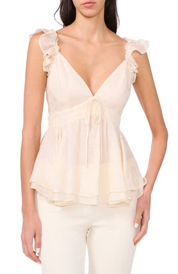 Parker The Arlet Ruffle Sleeve Camisole