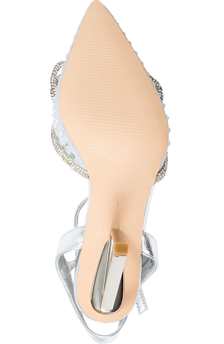 NINETY UNION Gloria Embellished Pump, Alternate, color, Silver