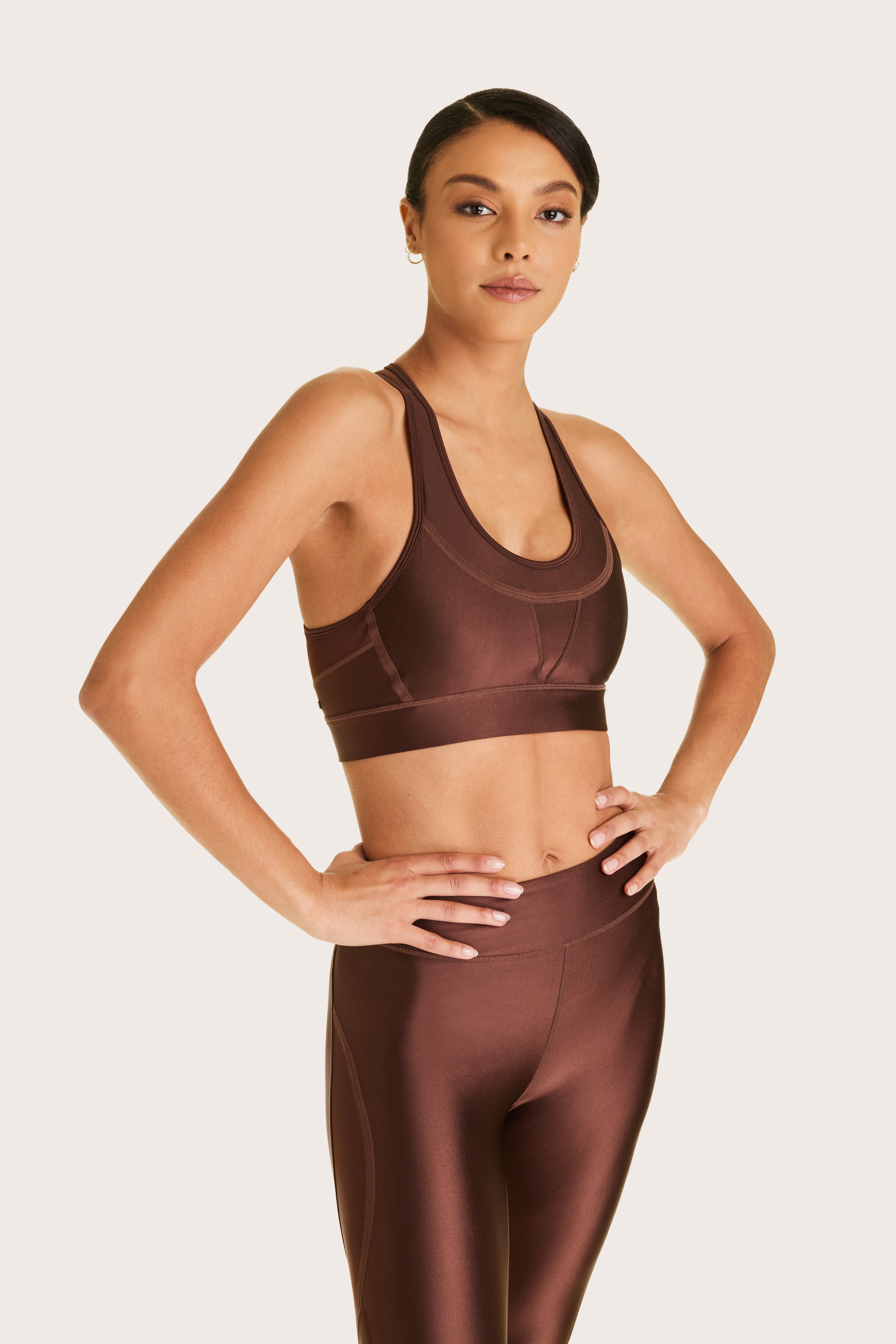 ALALA Surf Bra in Coffee 