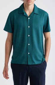 Reiss Warwick Short Sleeve Woven Shirt