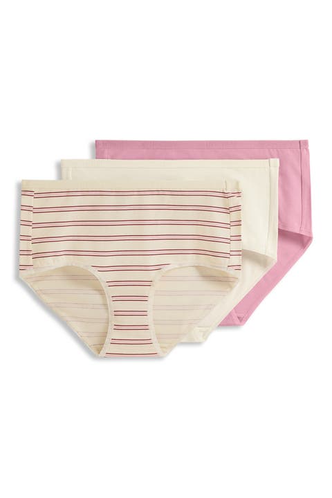 Womens Organic Cotton Stretch Modern Brief - 3 Pack