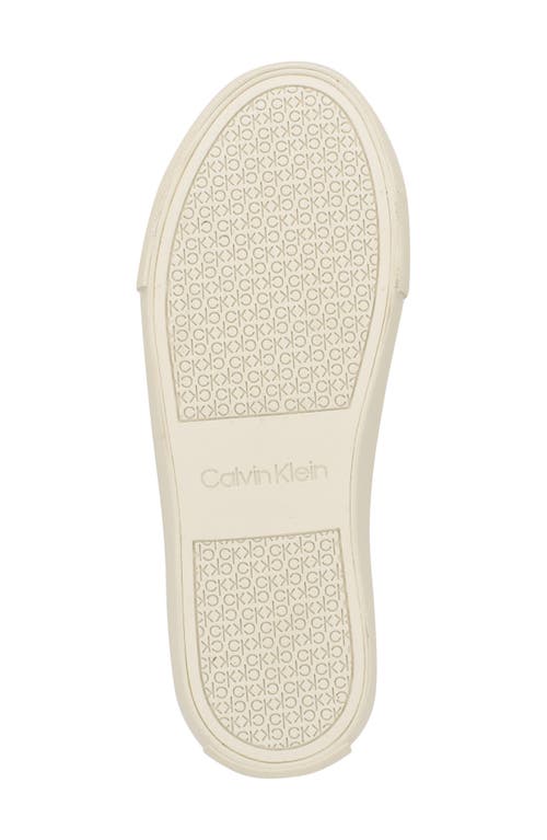 Shop Calvin Klein Charie Sneaker In Ivory