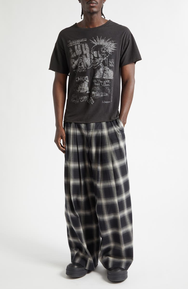 LU'U DAN Thrash Graphic T-Shirt, Alternate, color, Black