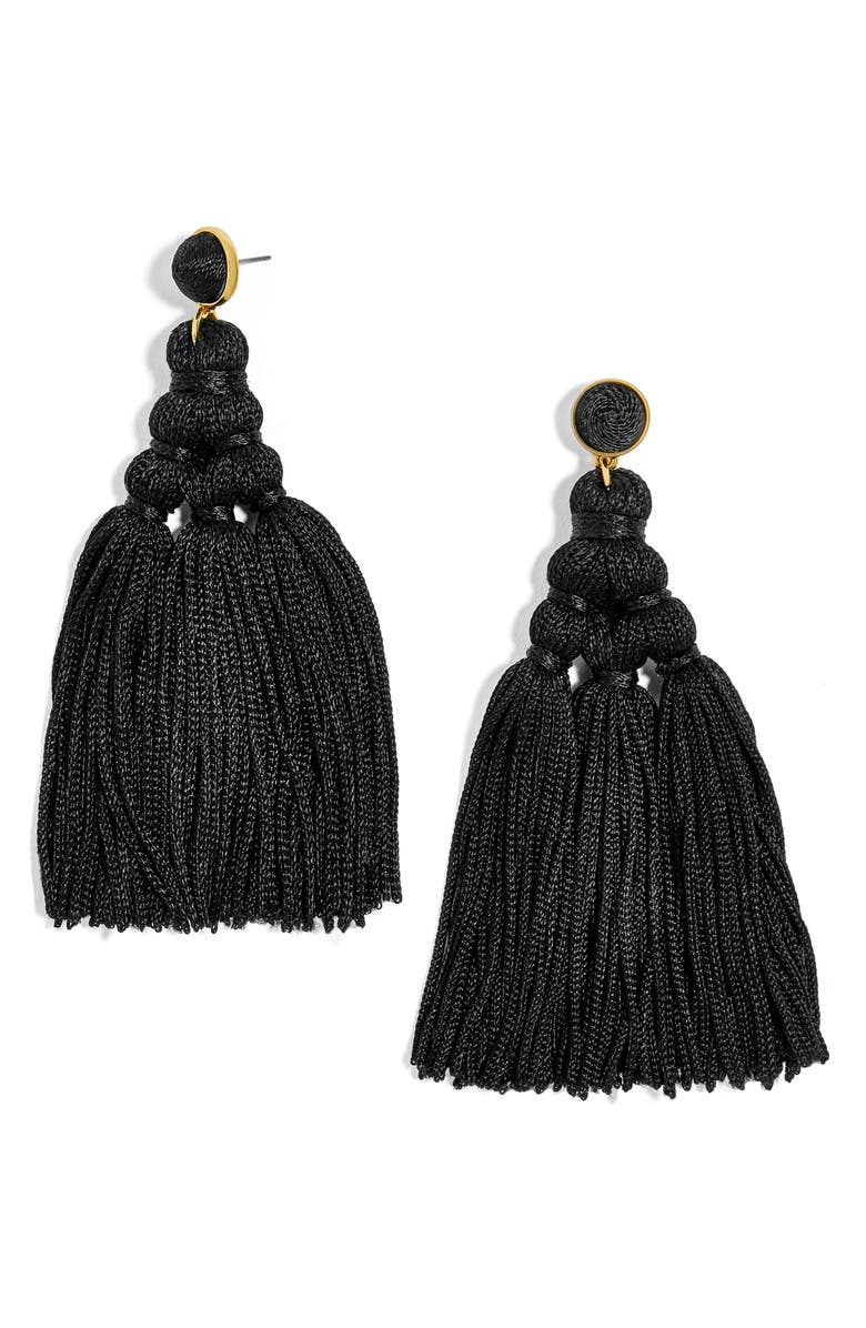 BaubleBar Miana Tassel Drop Earrings, Main, color, 