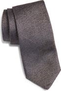 Canali Solid Silk Tie