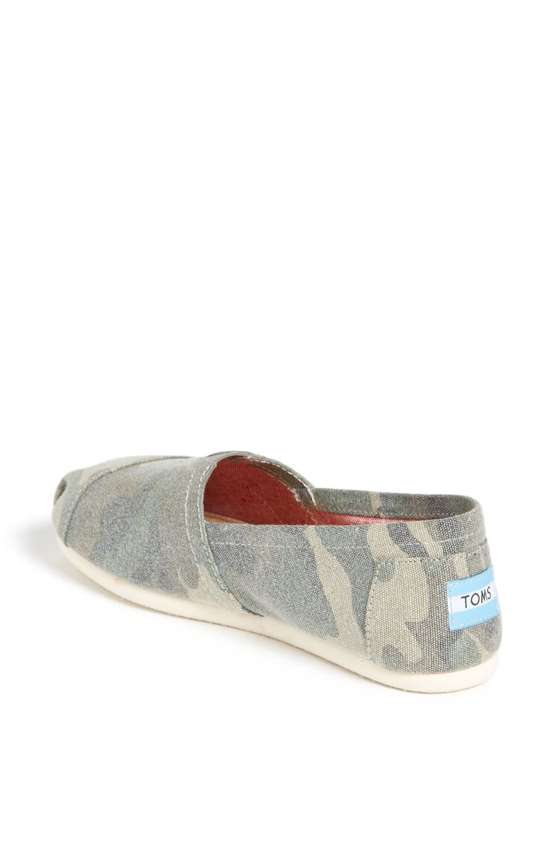 'Classic - Camo' Canvas Slip-On, Alternate, color, CAMO