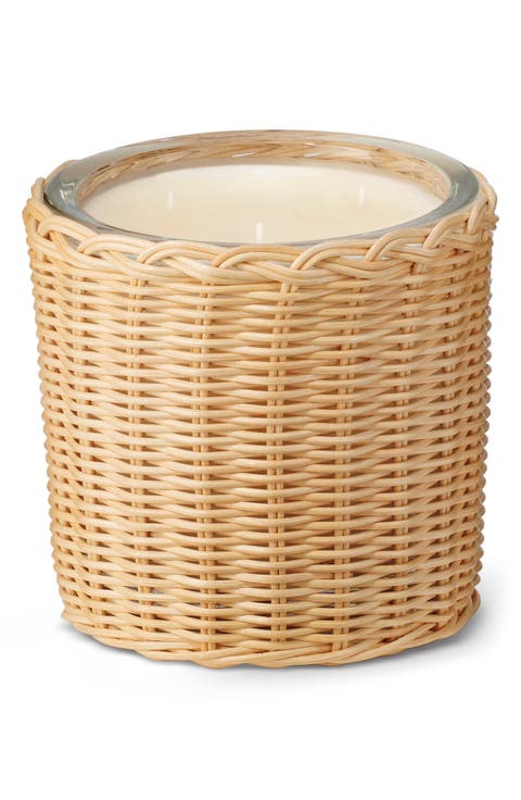 Tulia Wicker Uzès Tuberose Candle