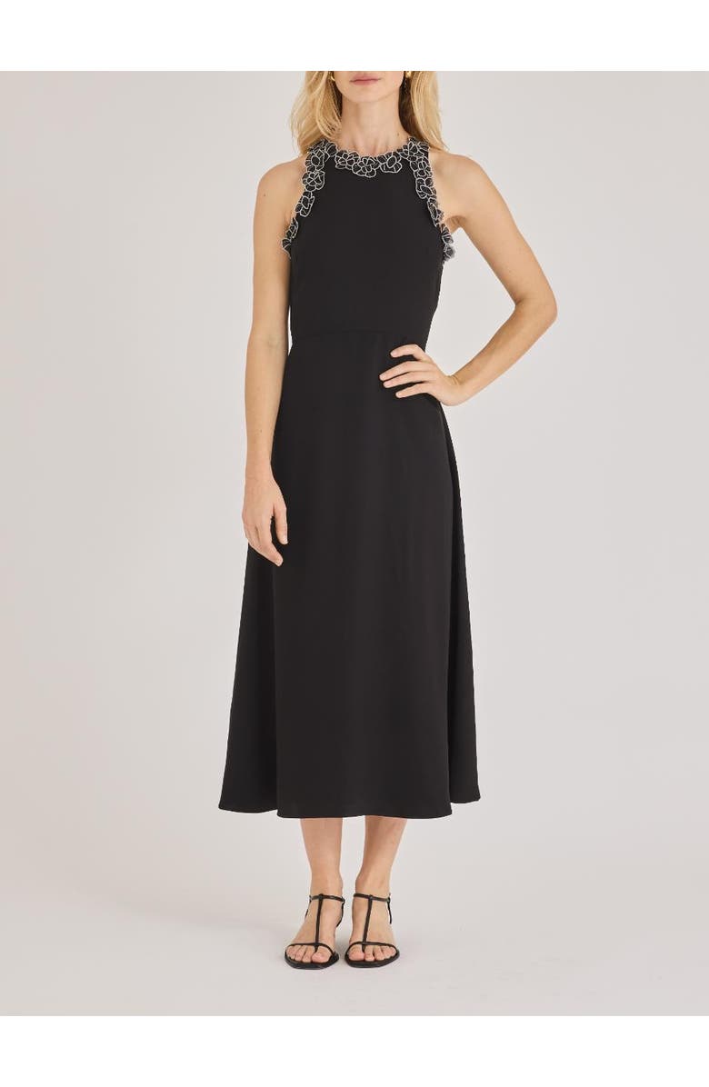 Rebecca Taylor Mia Dress, Main, color, Black
