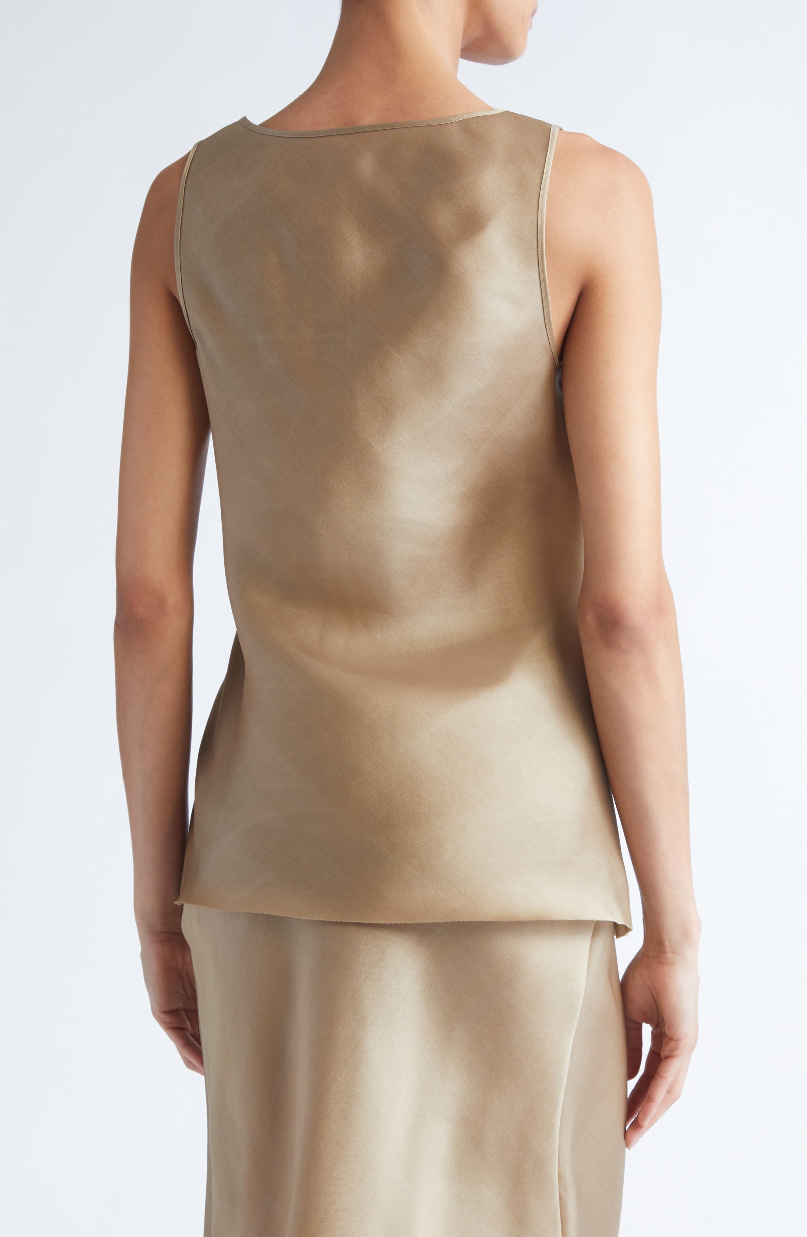 Lyra Vietnamese Silk Tank - image 2