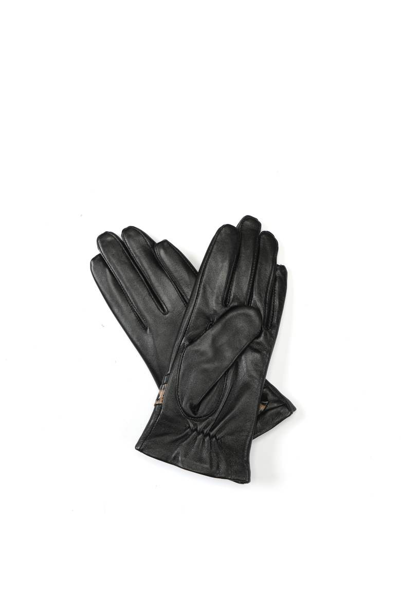 Elora Leather Gloves, Alternate, color, Black