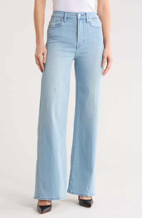 7 For All Mankind Ultra High Rise Wide Leg Jeans