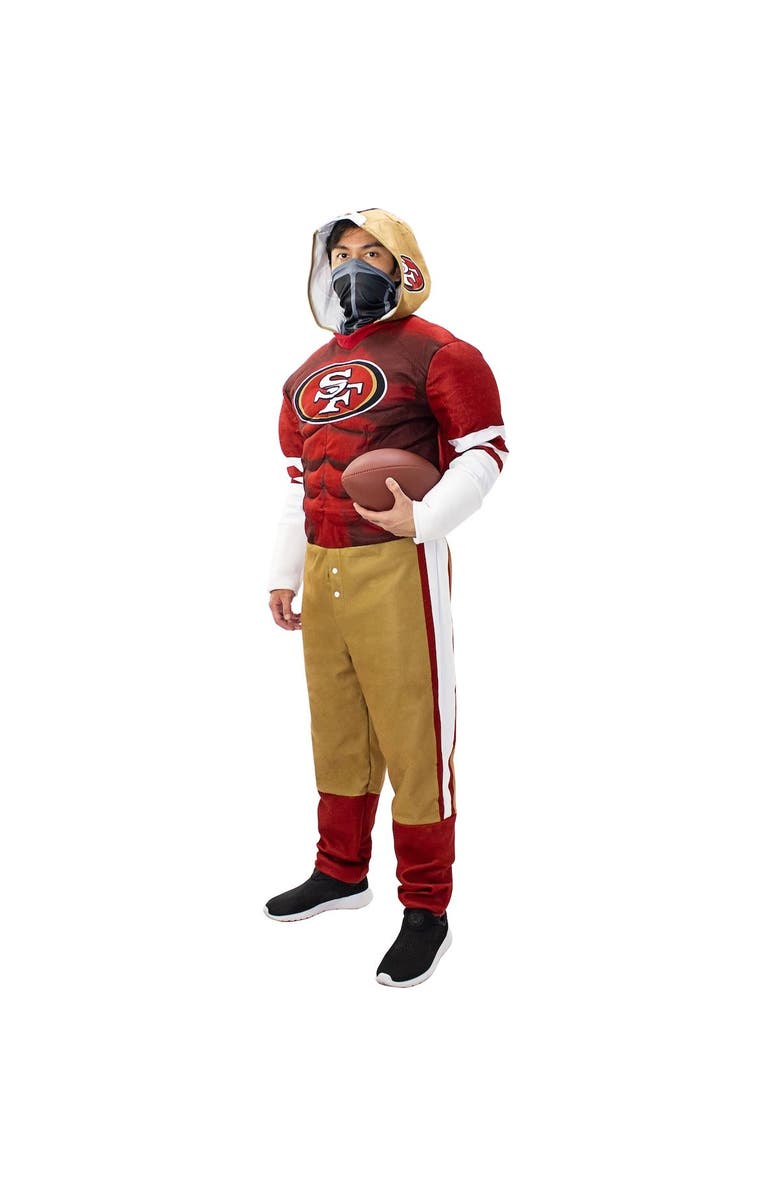 JERRY LEIGH Men's Scarlet San Francisco 49ers Game Day Costume, Alternate, color, Scarlet