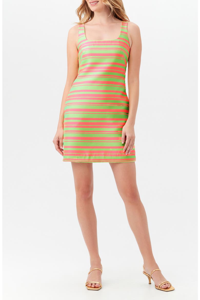 Aspiration Sheath Minidress, Main, color, PALMA/ SUPERFLORA