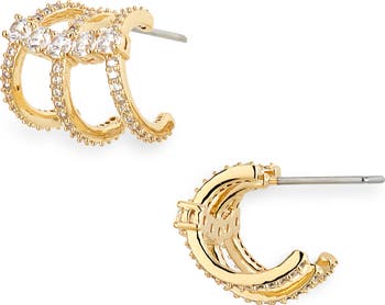 Nadri huggie earrings hotsell