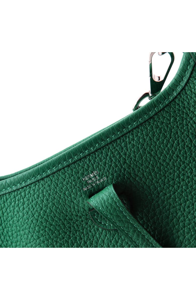 Pre-Owned Hermes Evelyne Bag Gen III Clemence TPM, Alternate, color, Green