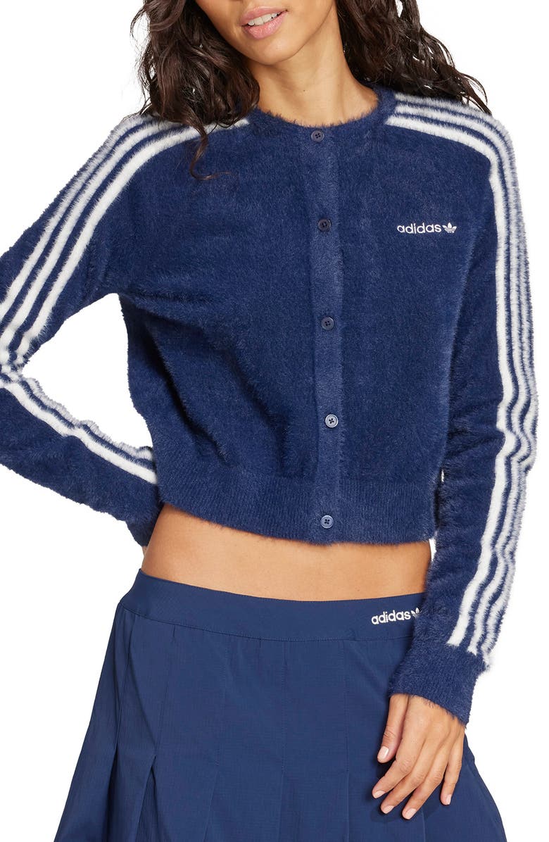 adidas Fluffy Cardigan, Main, color, 