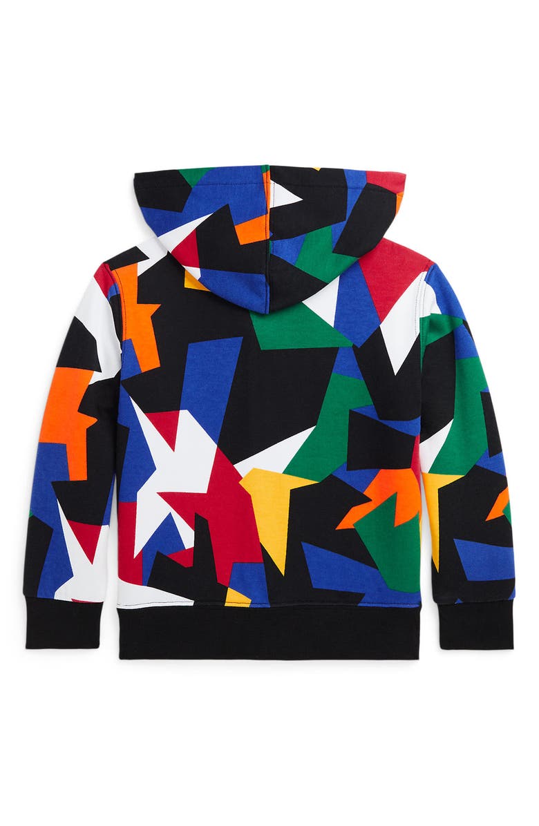 Polo Ralph Lauren Kids' Double Knit Zip Hoodie, Alternate, color, Active Camo