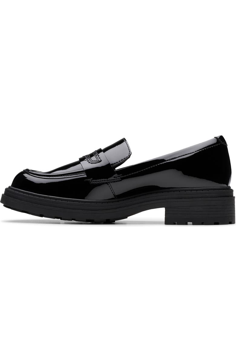 Clarks<sup>®</sup> Orinoco Edge Loafer, Alternate, color, Black Patent