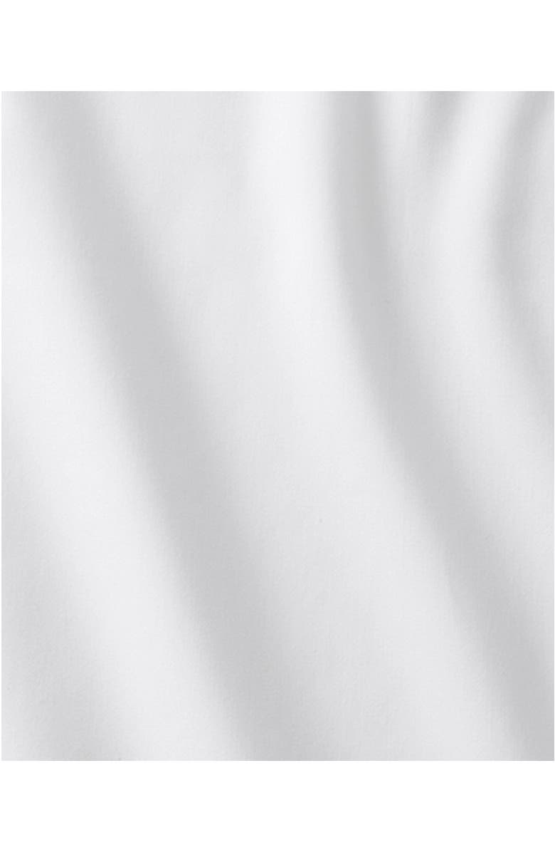 Lands' End 400 Thread Count Premium Supima Cotton No Iron Sateen Duvet Bed Cover, Alternate, color, White
