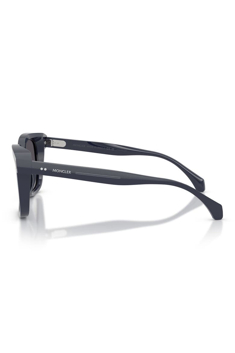 Valaire 54mm Polarized Pillow Sunglasses, Alternate, color, DARK BLUE / POLAR GREY