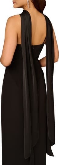 Bonded Crepe Gown