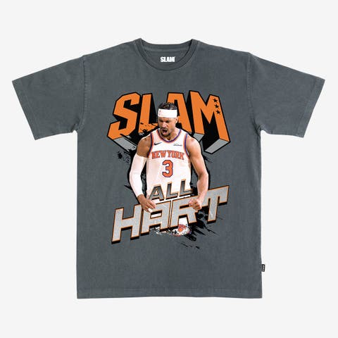Unisex SLAM Josh Hart Charcoal New York Knicks T-Shirt