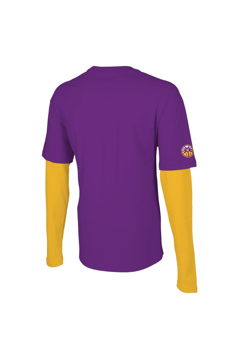 Unisex Stadium Essentials Purple Los Angeles Sparks Spectator Long Sleeve T-Shirt, Alternate, color, Purple