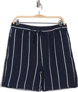 DENIM AND FLOWER Textured Drawstring Shorts