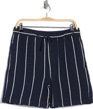 DENIM AND FLOWER Textured Drawstring Shorts