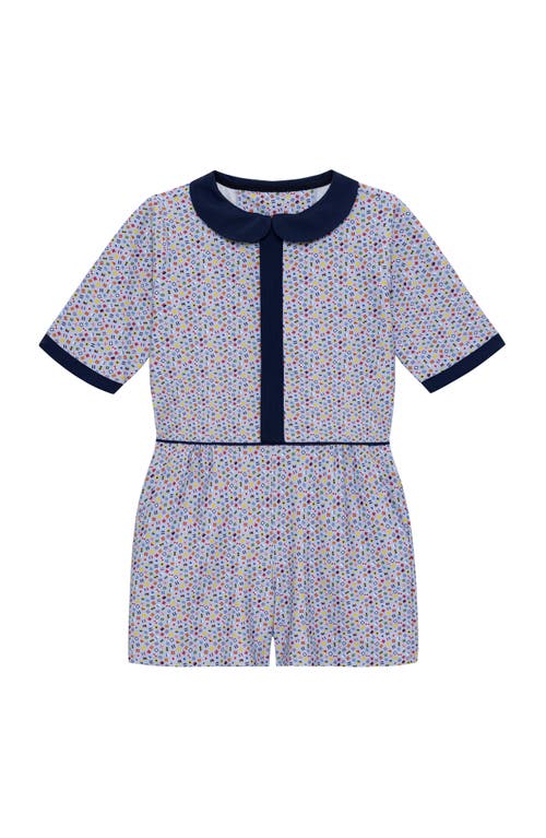 Courtside Kids Girls Sailor Flag Romper