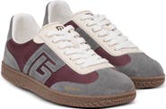 Balmain Swan suede and nylon trainers