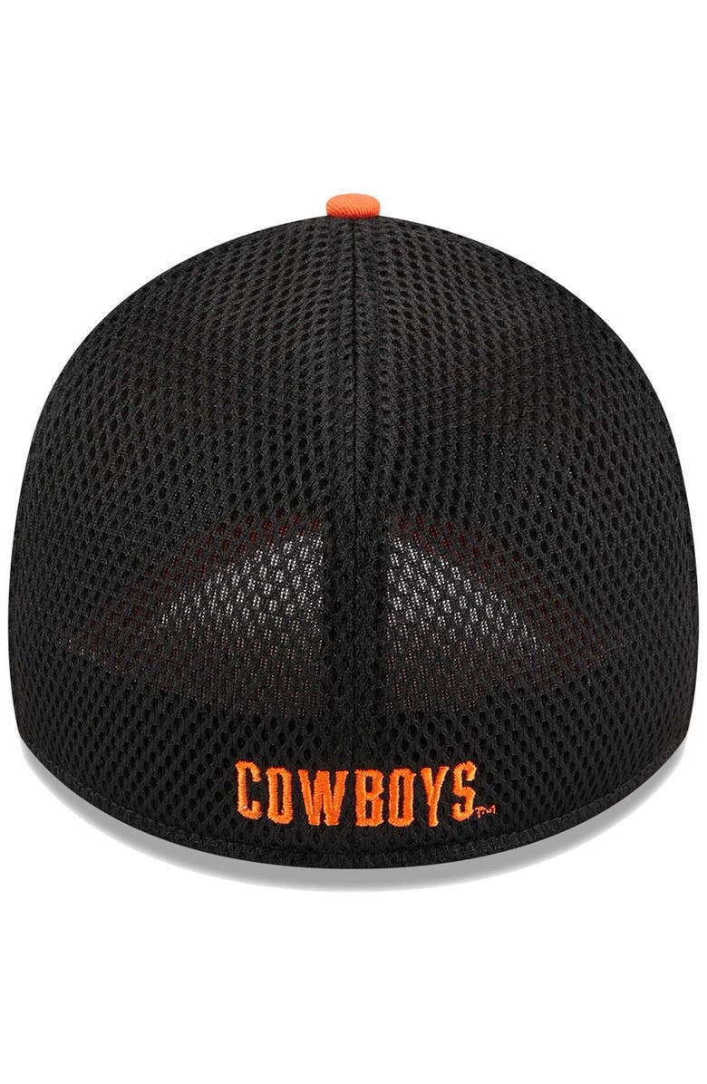 New Era Men's New Era Orange Oklahoma State Cowboys Evergreen Neo 39THIRTY Flex Hat, Alternate, color,