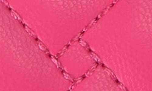 Kurt Geiger London Kensington Heart Mirror Bag Charm In Pink